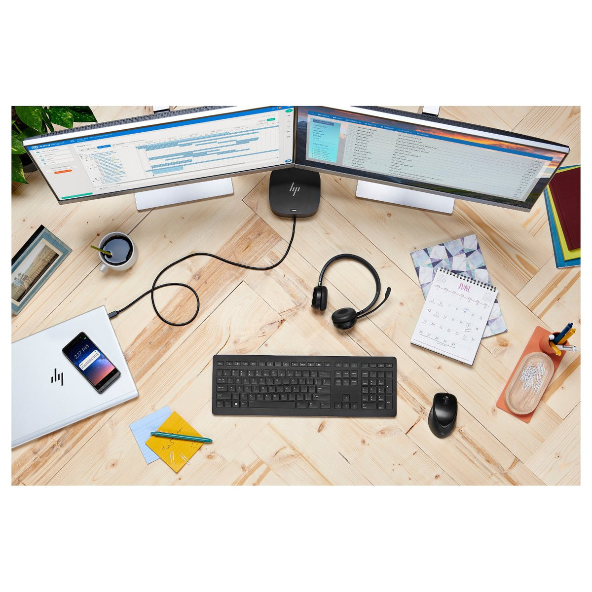 D HP USB-C Dock G5 Schwarz 100W