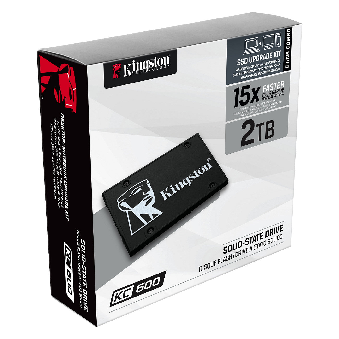 2.5" 2TB Kingston KC600