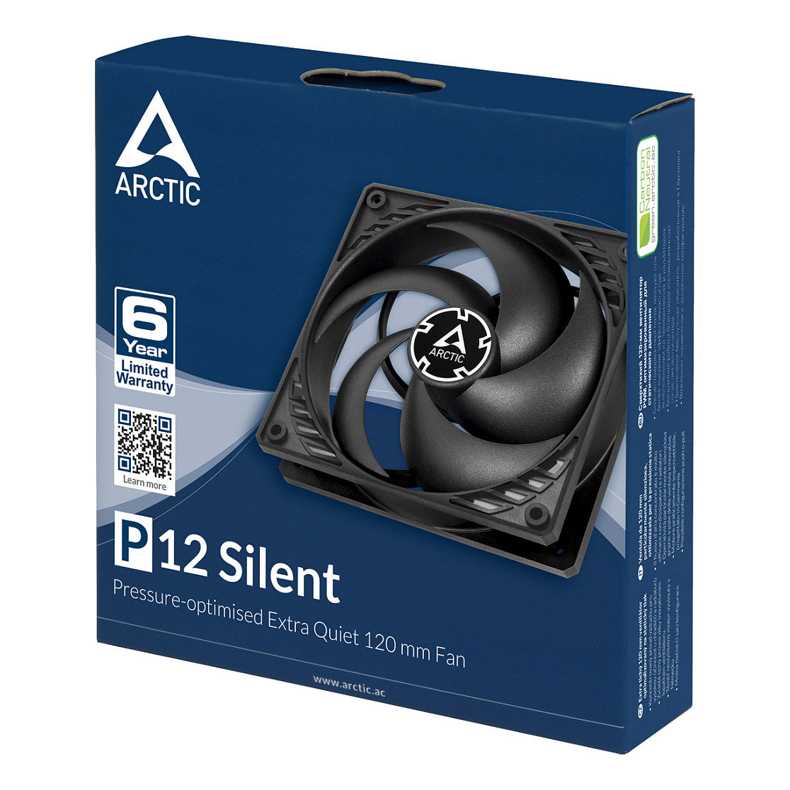 120mm Arctic P12 silent black