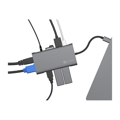 ICY BOX IB-DK4040-CPD USB-C 10-in-1 PD 100W DockingStation