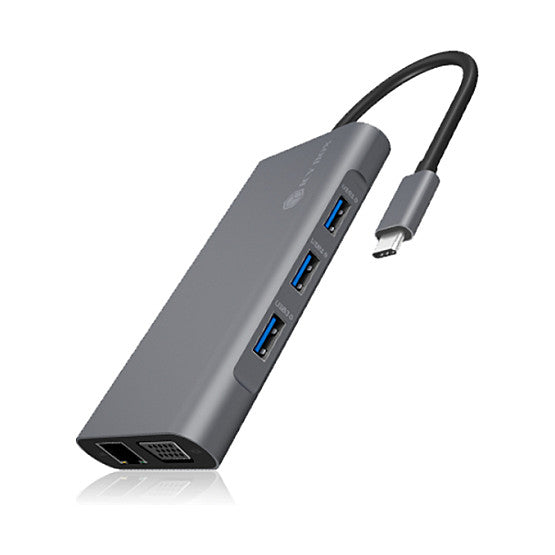 ICY BOX IB-DK4040-CPD USB-C 10-in-1 PD 100W DockingStation
