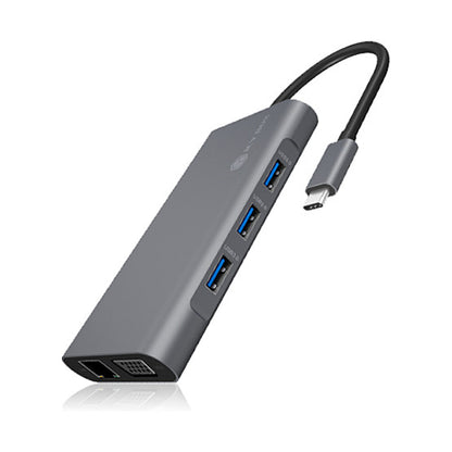ICY BOX IB-DK4040-CPD USB-C 10-in-1 PD 100W DockingStation