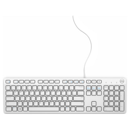 Dell KB216 kabelgebundenes USB Keyboard - DE Layout - White