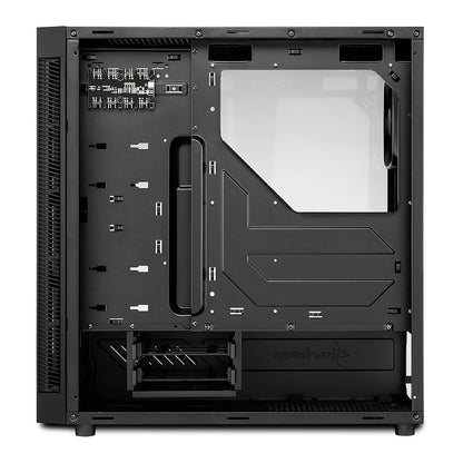 MIDI Sharkoon TG6 RGB. Glasfenster. Lüfter LED RGB