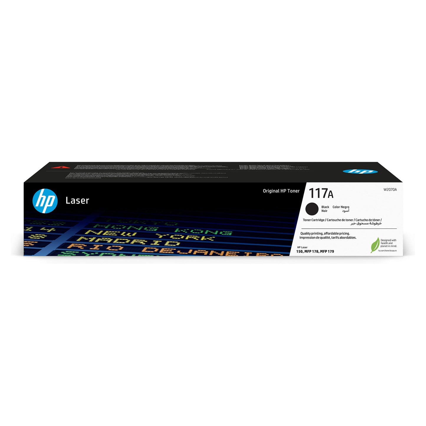 HP Toner 117A W2070A Schwarz