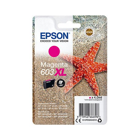 Epson Tinte 603XL C13T03A34010 Magenta bis zu 350 Seiten