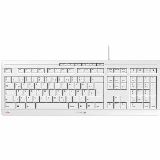 Cherry STREAM JK-8500 USB weiß QWERTZ DE
