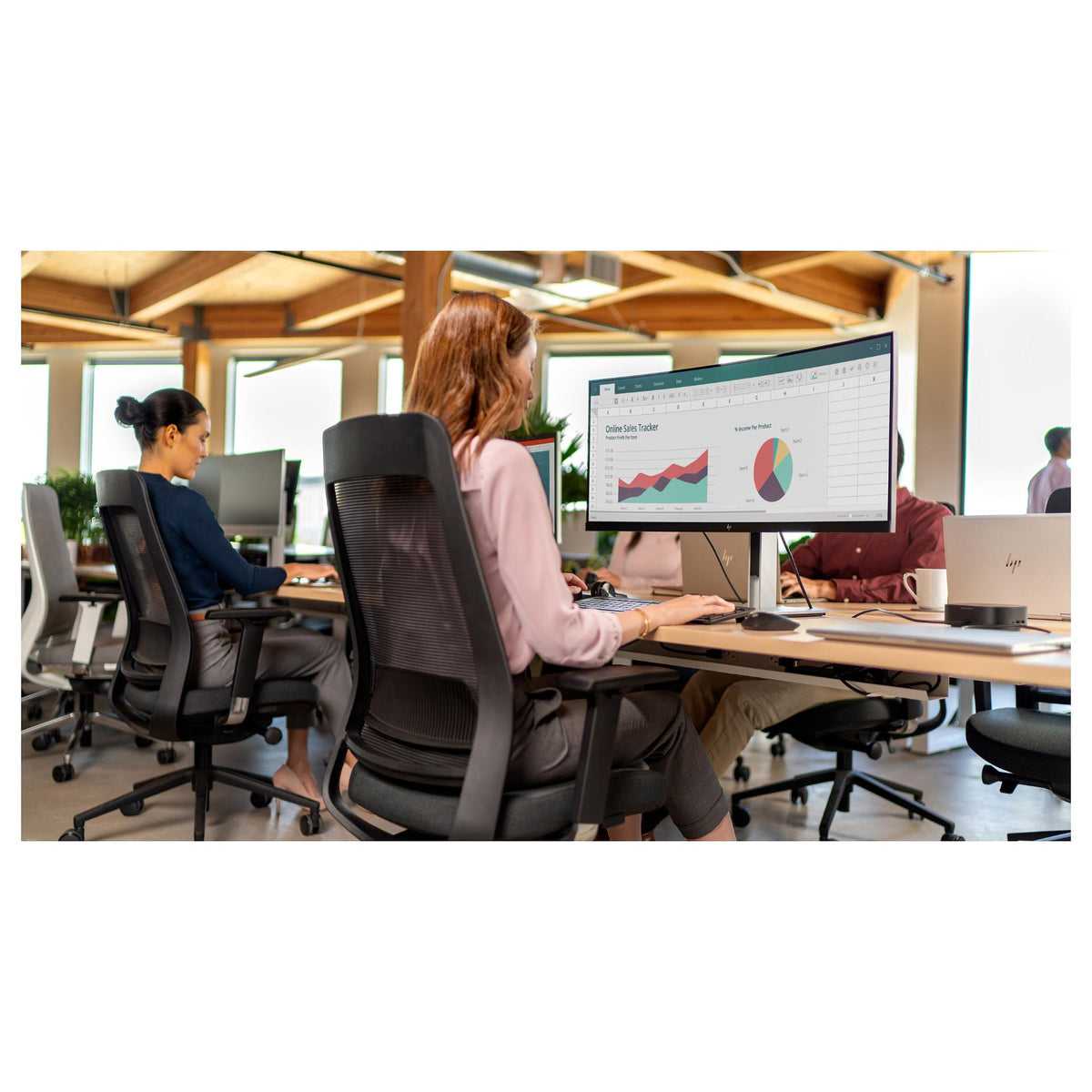 D HP USB-C/A Universal Dock G2 Schwarz 100W
