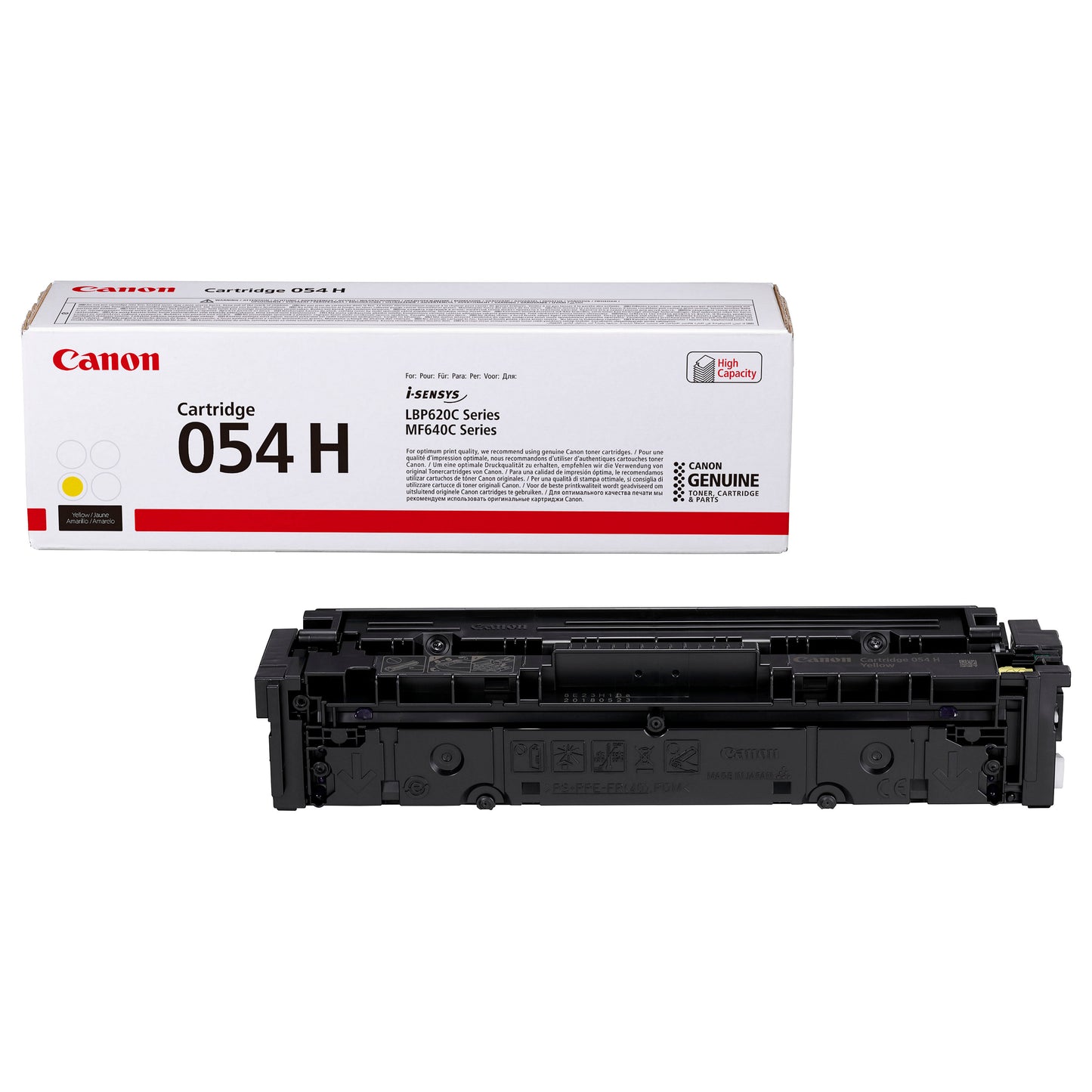 Canon 054 H - mit hoher Kapazität - Gelb - Original - Tonerpatrone