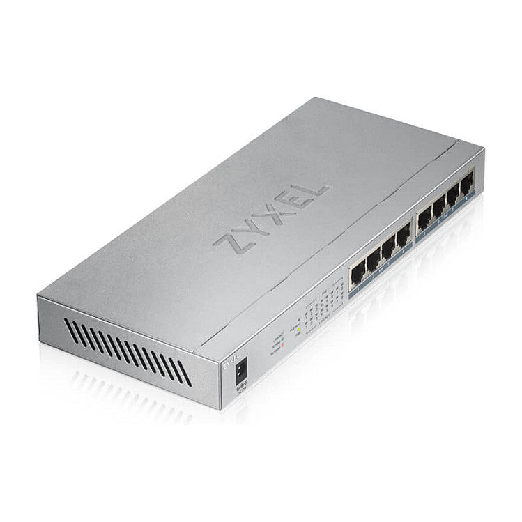 8P Zyxel GS-1008HP POE