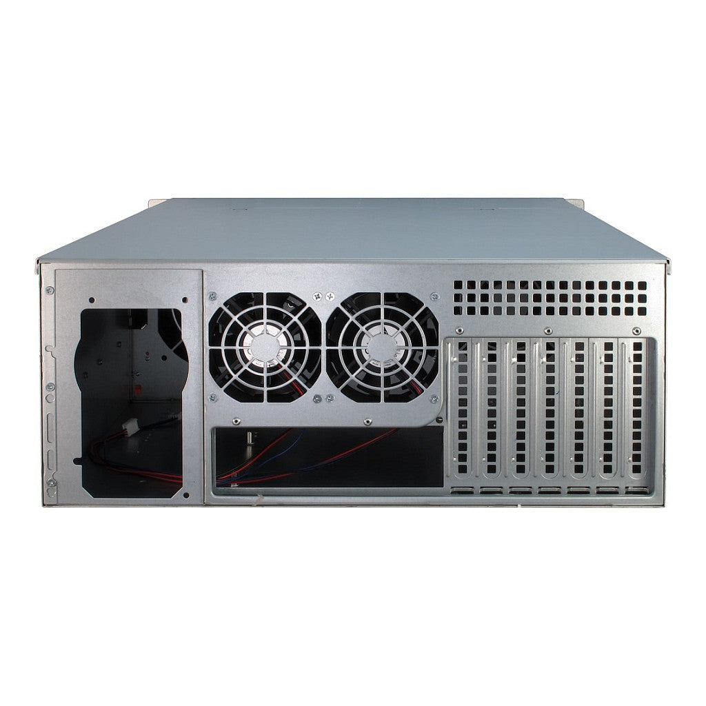 Inter-Tech 4U-4424 - Rack - Server - Metall - Schwarz - Silber - ATX,EATX,EEB,Mini-ITX,uATX - 4U