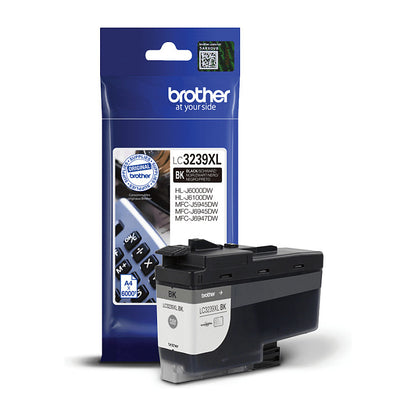 Brother Tinte LC-3239XLBK Schwarz bis zu 6.000 Seiten ISO/IEC 24711