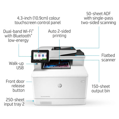 HP Color LaserJet Pro MFP M479fnw 4in1/A4/LAN/WiFi/ADF