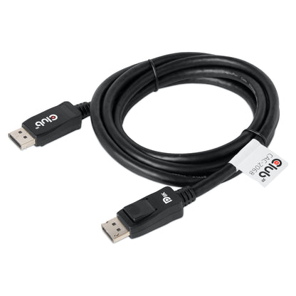 Club3D DisplayPort-Kabel 1.4 HBR3 32.4Gb/s 2m 8K60Hz St/St Polybeutel