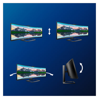 Philips 124.0cm(48.8") 499P9H 32:09 2xHDMI+DP+USB-C WebCam