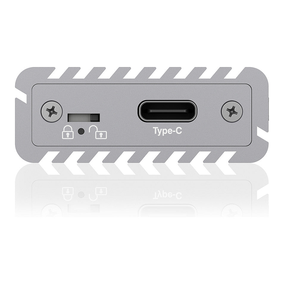 ICY BOX IB-1817Ma-C31 - Speichergehäuse - M.2 NVMe Card - USB 3.1 (Gen 2)