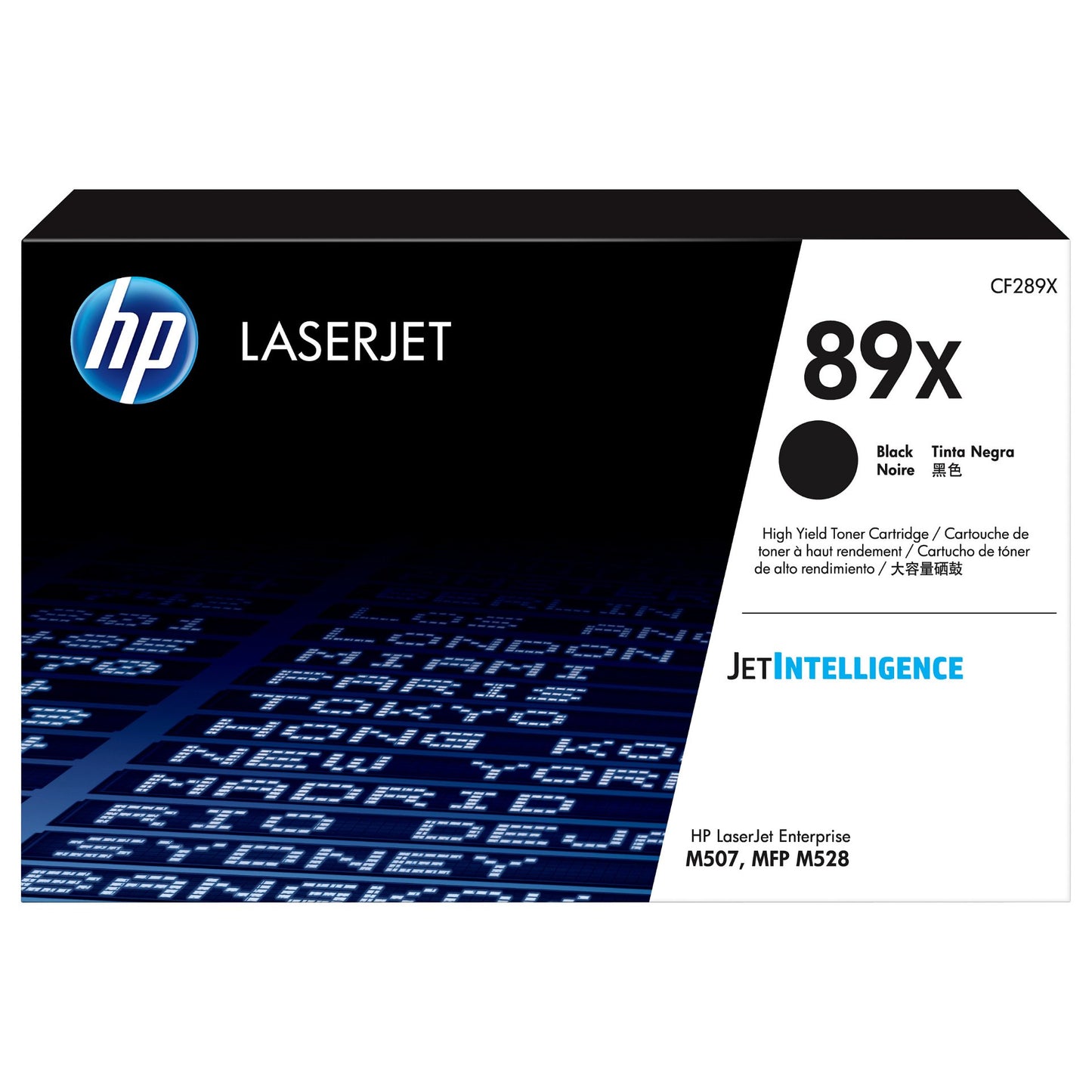 HP Toner 89X CF289X Schwarz