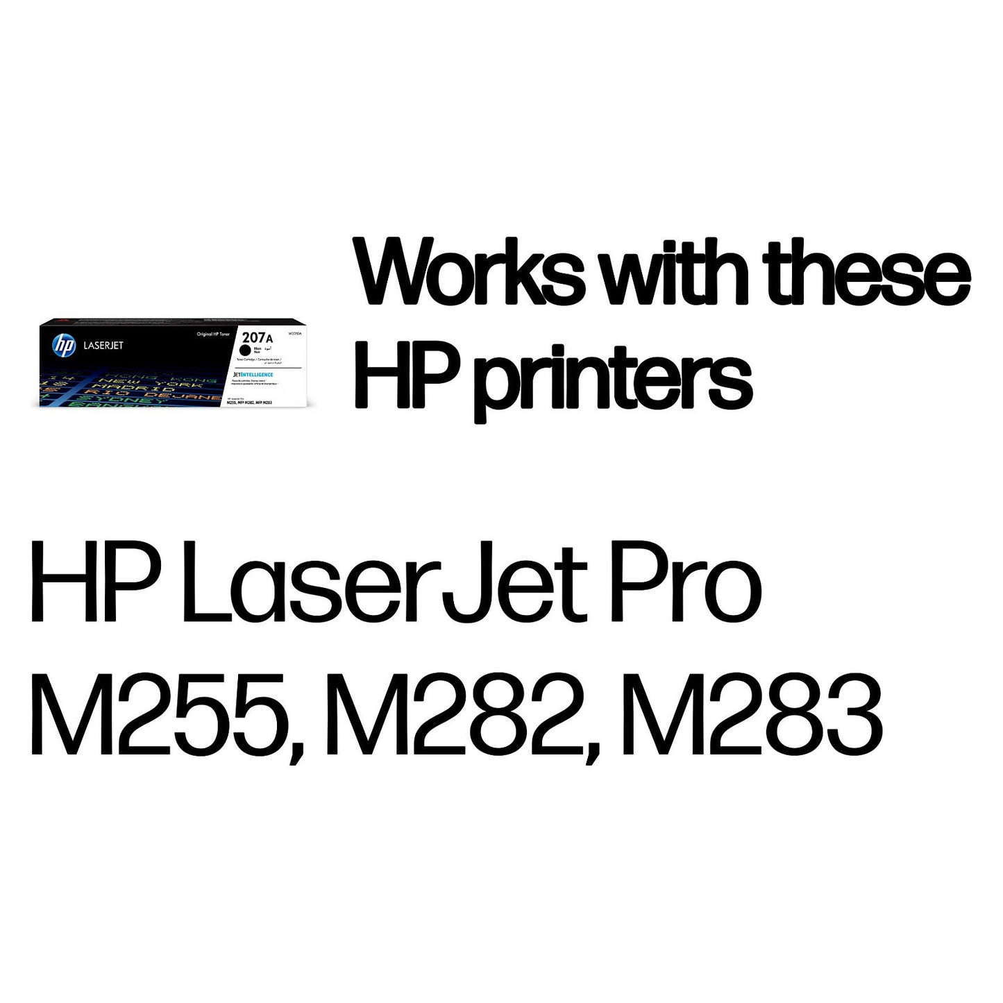 HP Toner 207A W2210A Schwarz bis zu 1.350 Seiten