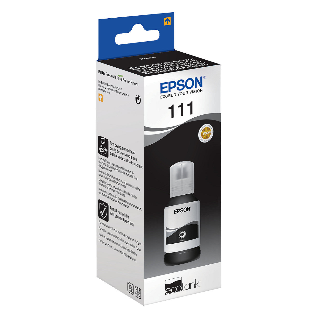 Epson Tinte 4LB EcoTank ET-MX1XX Series Black Bottle XL