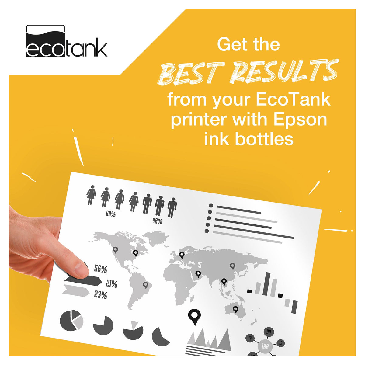 Epson Tinte 4LB EcoTank ET-MX1XX Series Black Bottle XL