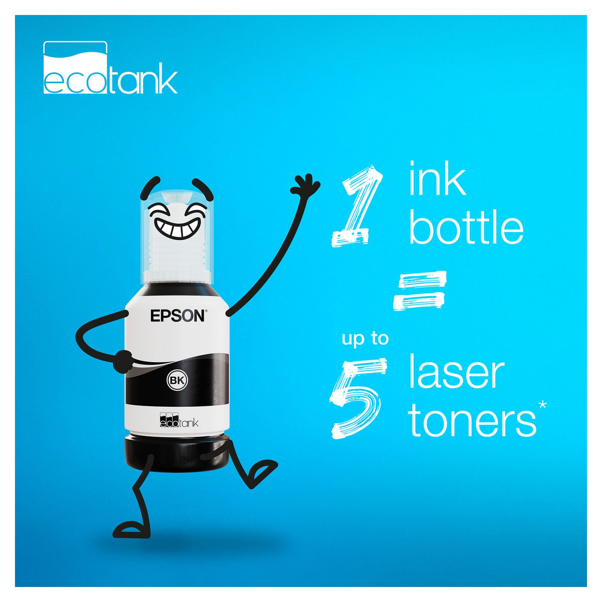 Epson Tinte 4LB EcoTank ET-MX1XX Series Black Bottle XL