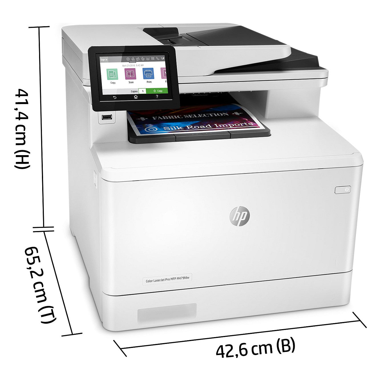 FL HP Color LaserJet Pro MFP M479dw 3in1/A4/LAN/WiFi/Duplex/ADF