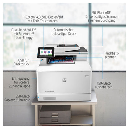 FL HP Color LaserJet Pro MFP M479dw 3in1/A4/LAN/WiFi/Duplex/ADF