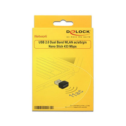 DeLock WLAN USB 2.0 Dualband Nano Stick