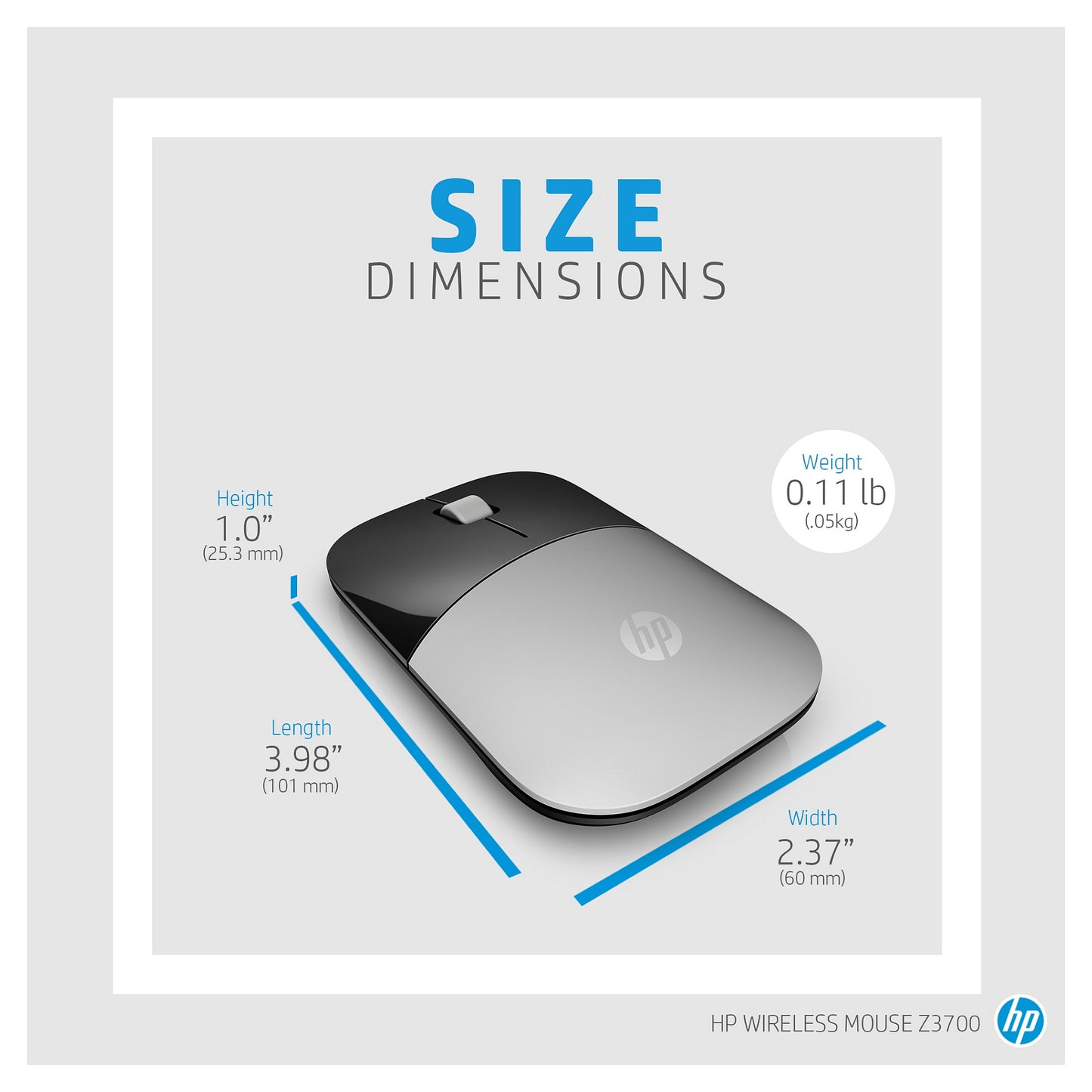 HP USB Optical Z3700