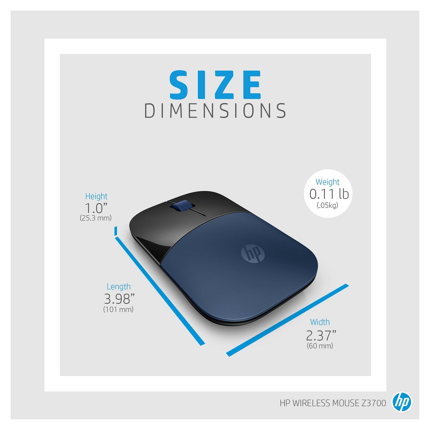 HP USB Optical Z3700