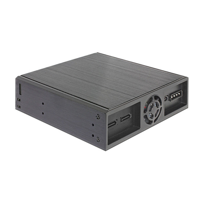 DeLOCK 5.25" Mobile Rack for 1 x 5.25" Slim Drive + 2 x 2.5" SATA HDD / SSD - Gehäuse für Speicherlaufwerke