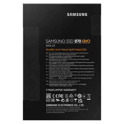 2.5" 1TB Samsung 870 QVO retail