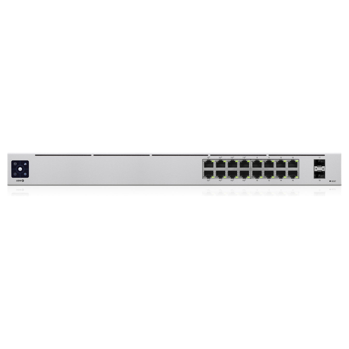 16+2P Ubiquiti UniFi USW-16-PoE 42W PoE+ M RM