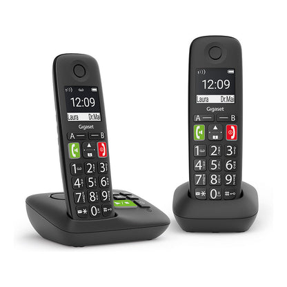 Gigaset E290A Duo - Schnurlostelefon - Anrufbeantworter mit Rufnummernanzeige