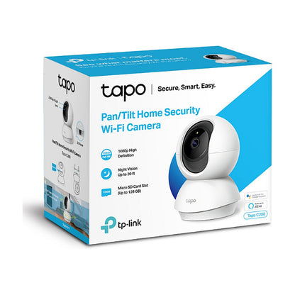 TP-LINK Tapo C200 - WLAN 802.11b/g/n. 1x microSD-Slot (max. 128GB)