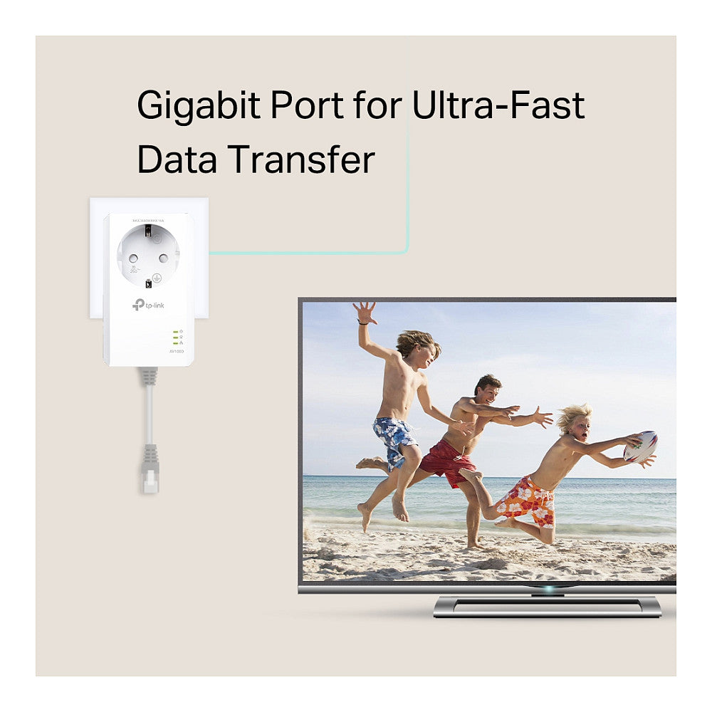 INTD TP-LINK Powerline PA7017P Kit AV100