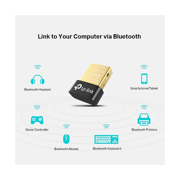 TP-LINK UB400 - USB Typ-A - Bluetooth - Schwarz