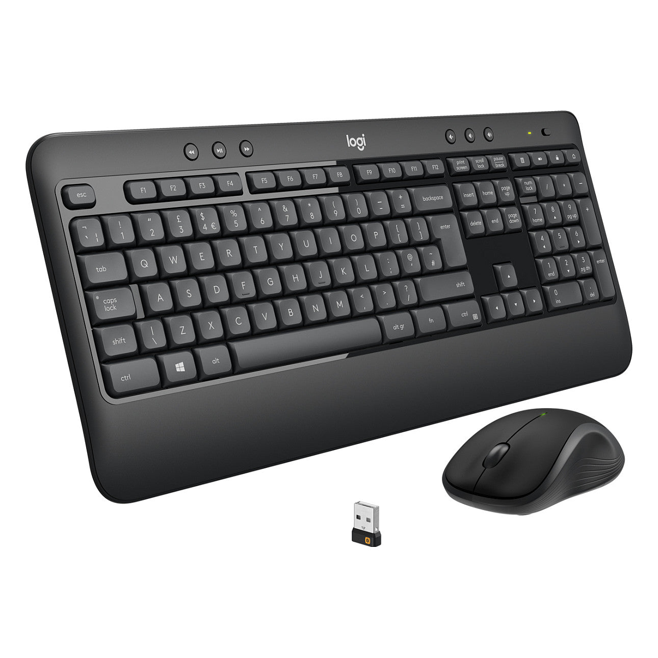 Logitech MK540 Advanced - Tastatur-und-Maus-Set - kabellos - 2.4 GHz - QWERTZ - Deutsch (Schweiz