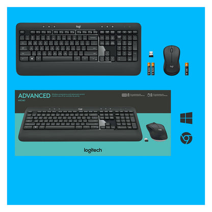 Logitech MK540 Advanced - Tastatur-und-Maus-Set - kabellos - 2.4 GHz - QWERTZ - Deutsch (Schweiz