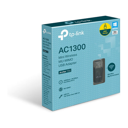 TP-LINK Archer T3U - AC1300 Mini Dual Band Wi-Fi USB Adapter
