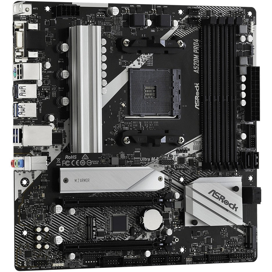 ASROCK A520M PRO 4(AM4) (D)