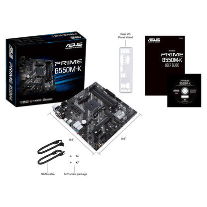 MB ASUS PRIME B550M-K (AMD.AM4.DDR4.mATX)