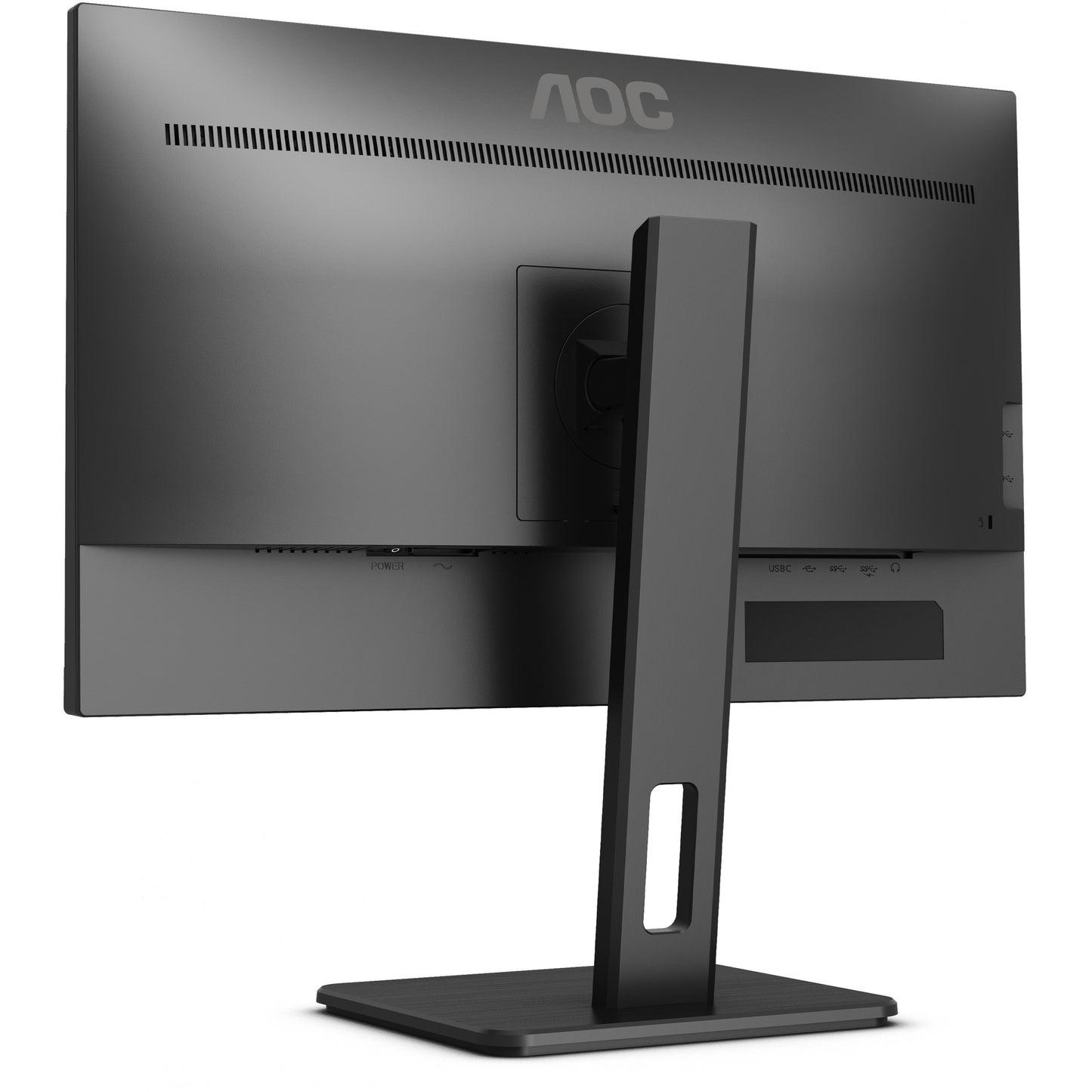 61cm/24" (1920x1080) AOC 24P2Q 16:9 4ms HDMI DVI VGA DisplayPort VESA Pivot Speaker Full HD Black