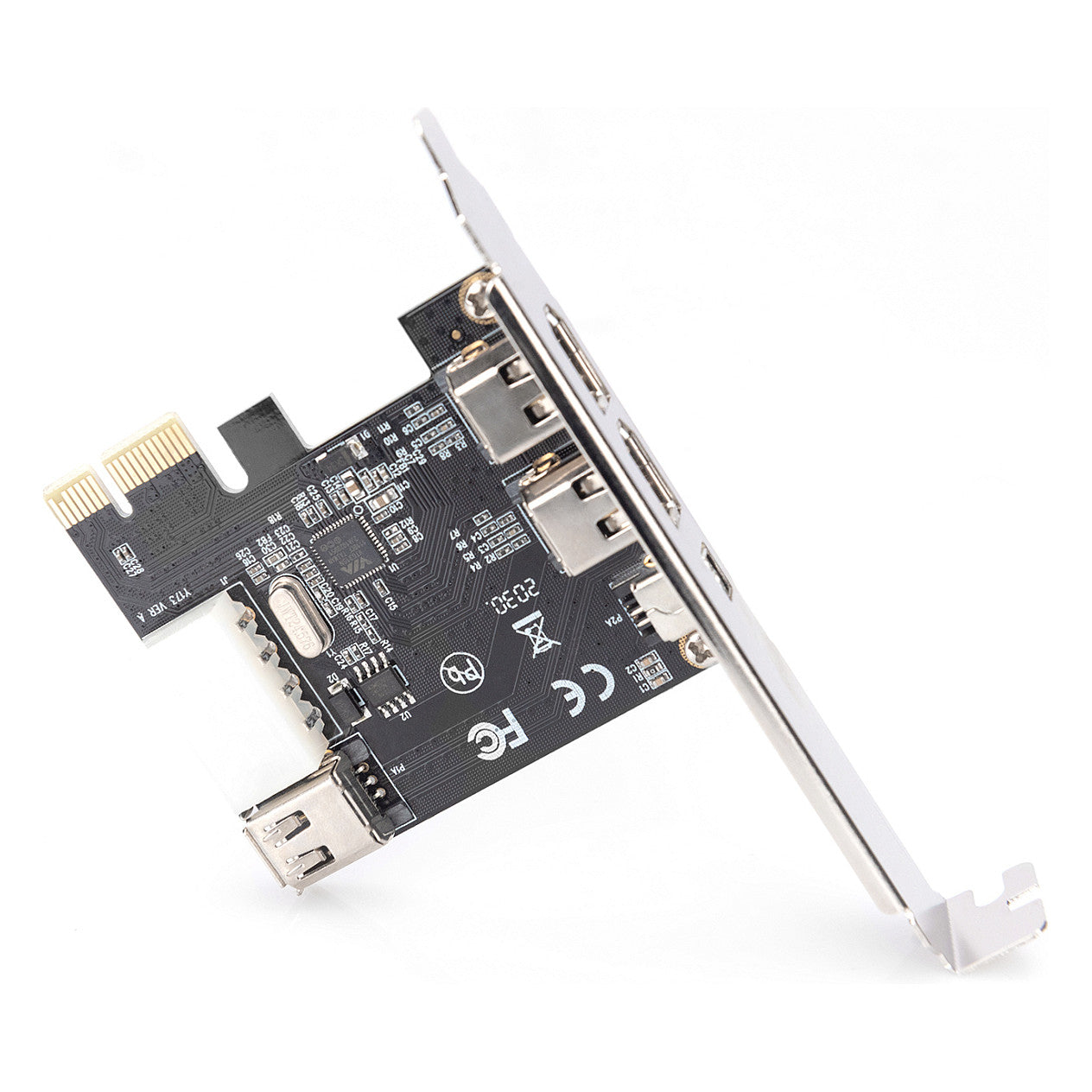 DIGITUS 1 x PCI Express Karte, Firewire 1394a (2+1 Port)