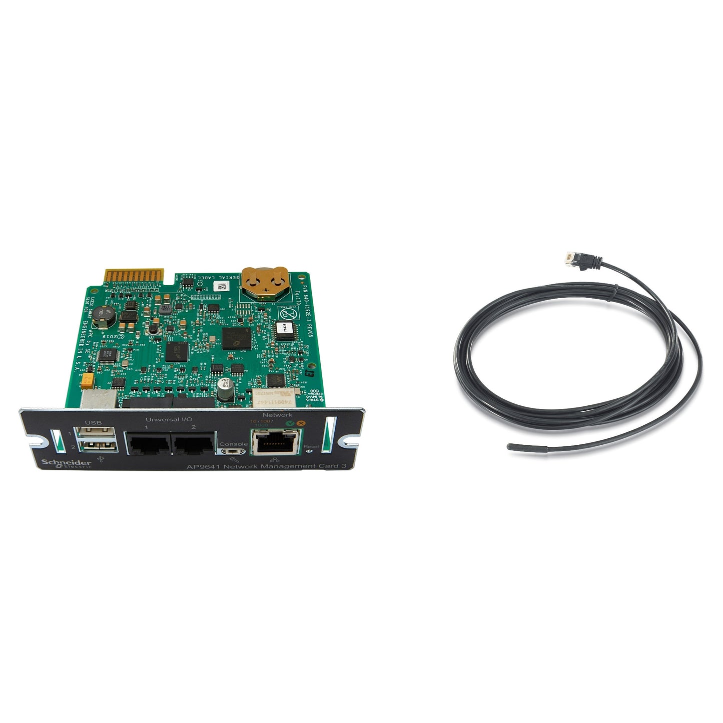 APC AP9641 USV-Netzwerkmanagementkarte mit Raumüberwachung