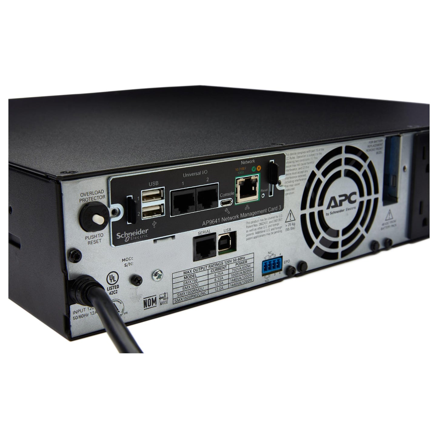 APC AP9641 USV-Netzwerkmanagementkarte mit Raumüberwachung