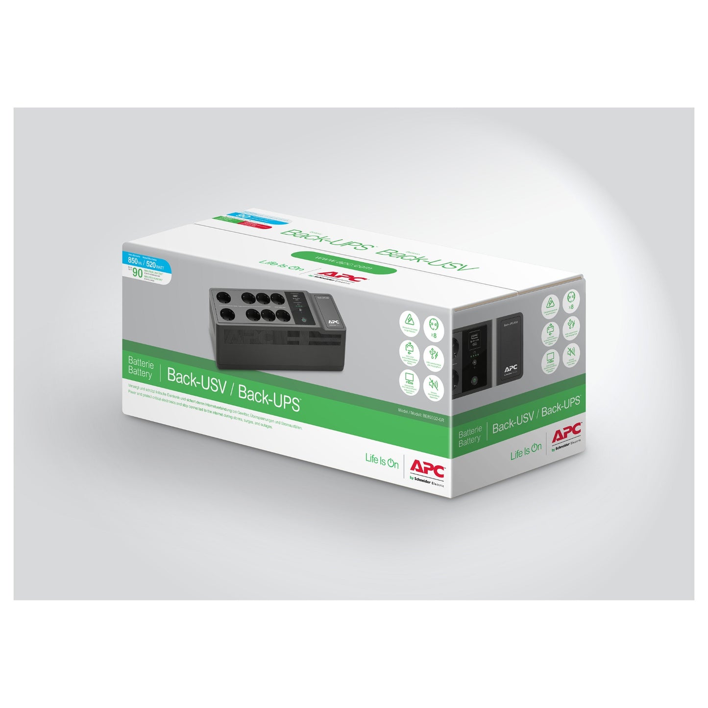 APC Back-UPS BE850G2-GR 850VA 520W