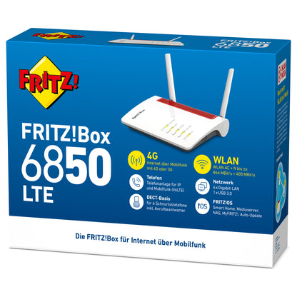 AVM Fritz! Box 6850 LTE - Router - WLAN