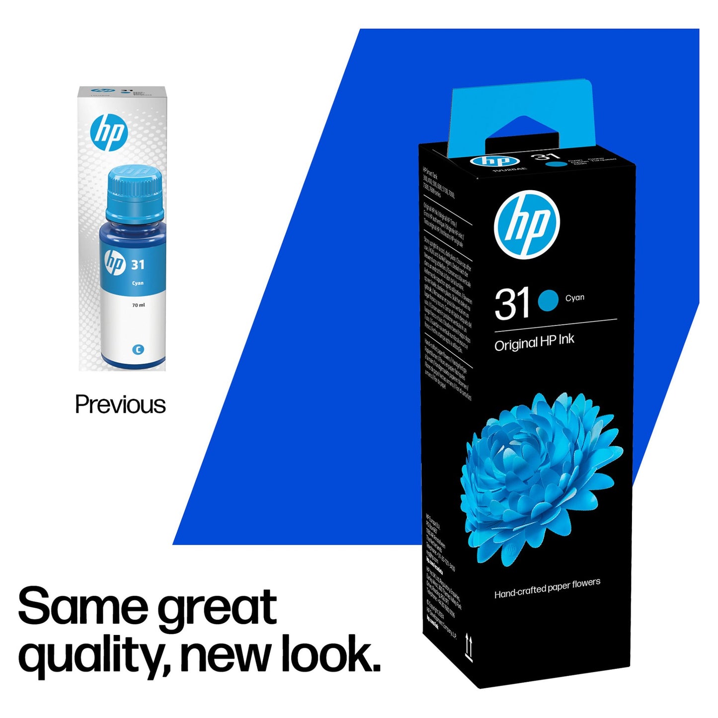HP 31 Cyan Original Ink Bottle