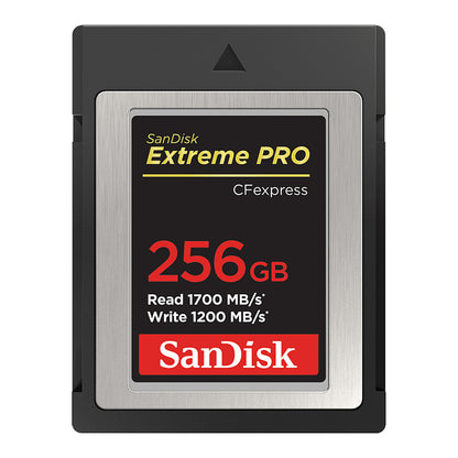 Card 256GB Sandisk Extreme Pro 1700MB/s express